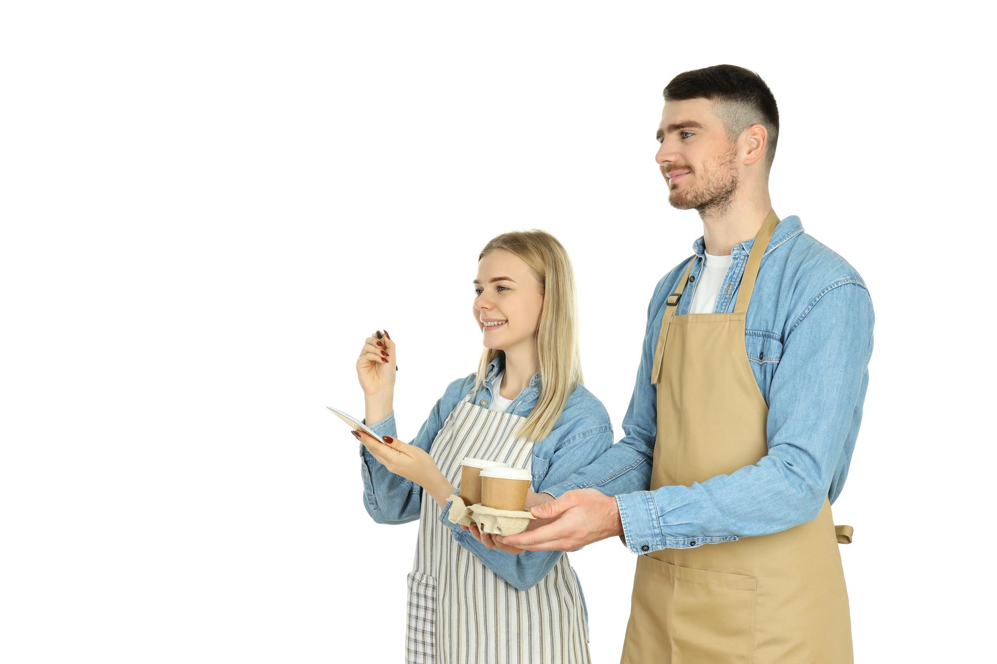 Instructor teaching a small cooking class